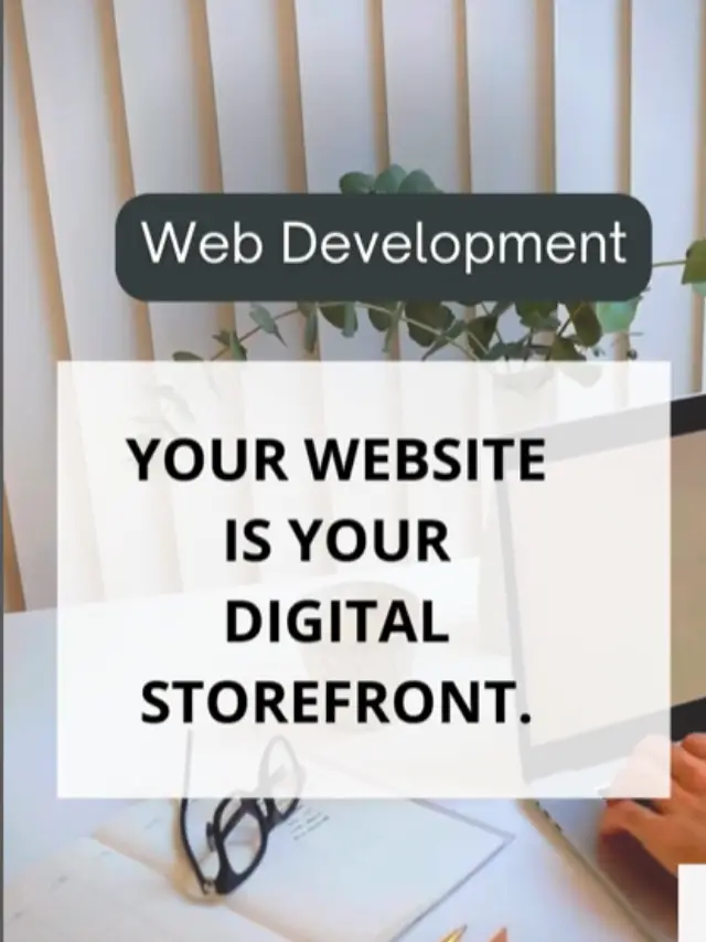 Keep your digital door wide open, Web development